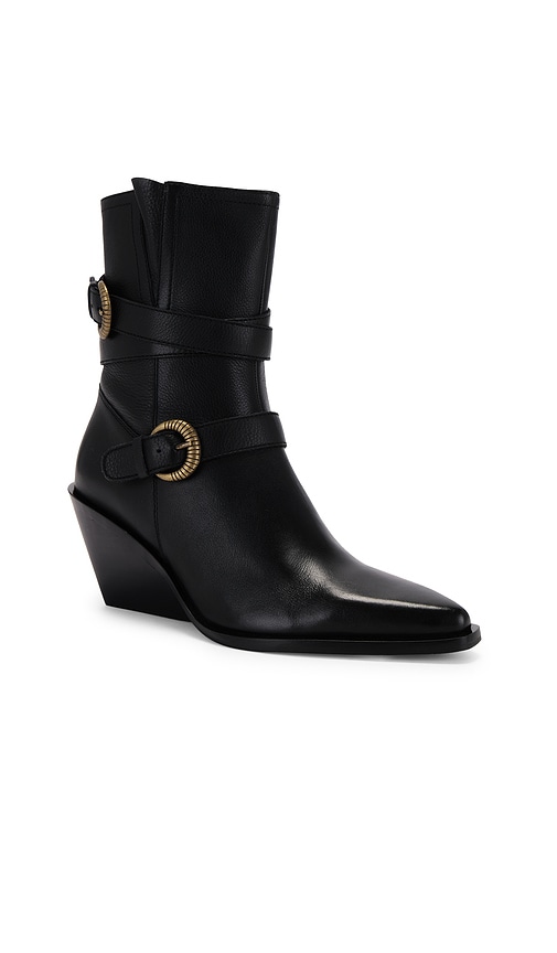 Shop Seychelles Speak Up Boot In Black Leather