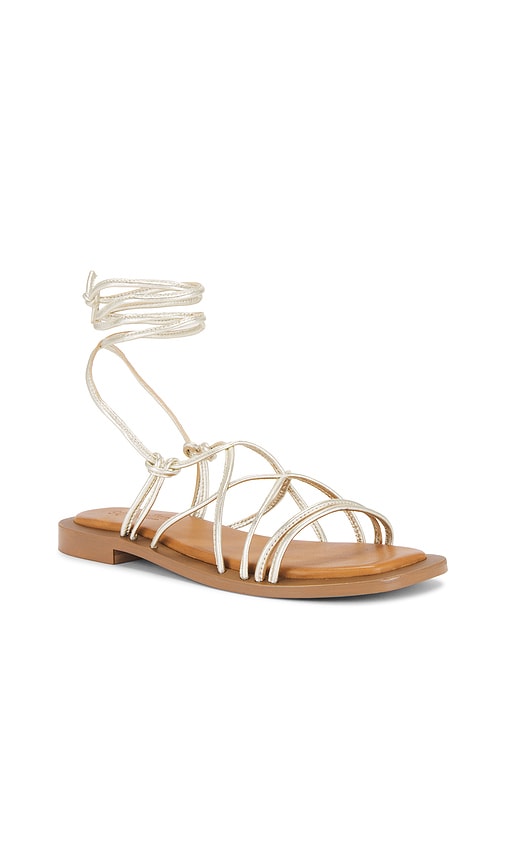 Shop Seychelles Lilac Two In Metallic Gold