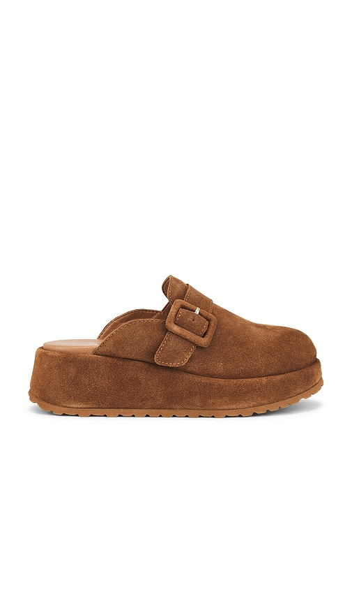 Seychelles Come Together Platform Wedge Loafer Mule In Burgundy