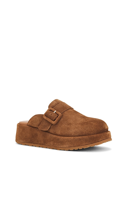 Seychelles Come Together Platform Wedge Loafer Mule In Burgundy