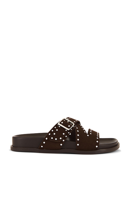 Vip List Sandal in Chocolate. - size 9.5 (also in 10, 11, 6, 6.5, 7, 7.5, 8, 8.5, 9)