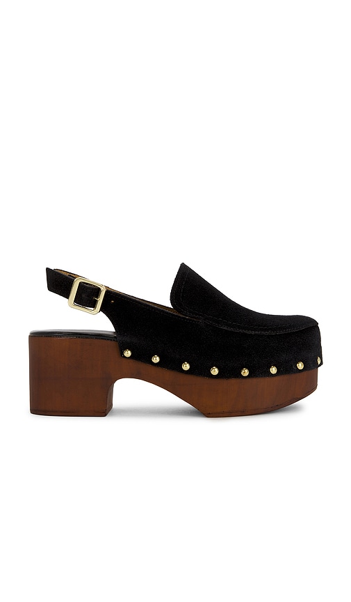 Seychelles Backlot Slingback Clog Pump in Black. - size 6 (also in 7.5, 8, 8.5, 9)