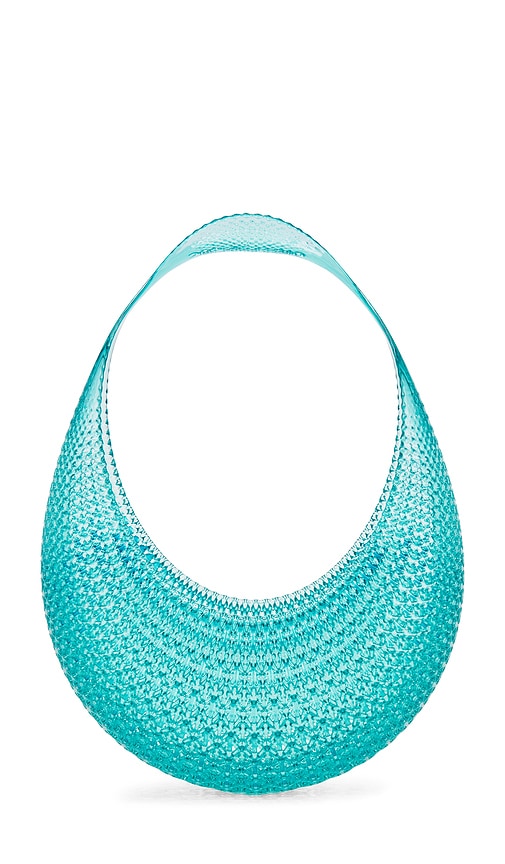 Susan Fang 3d Printed Non-flexible Bag In Teal