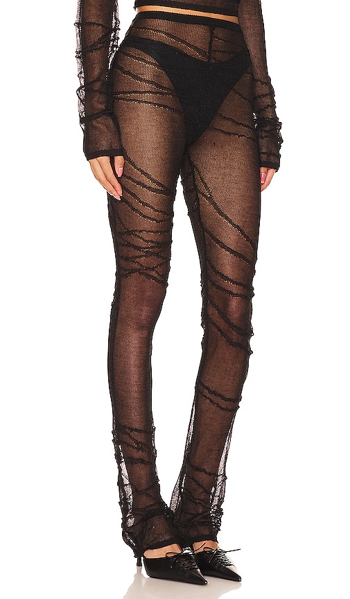 Shop Subsurface Death Of Cleopatra Pant In Onyx