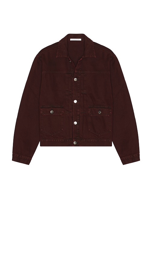 Sunflower Type 2 Jacket in Dark Wine Dyed | REVOLVE