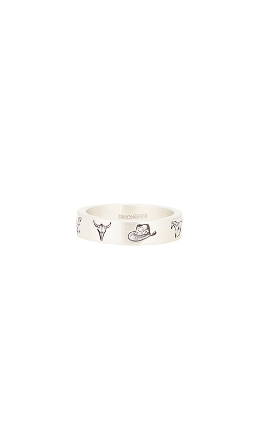 BAGUE WILD WEST en . Taille 8. Also en 10 1/2, 9 1/2 - Serge de Nimes - Modalova