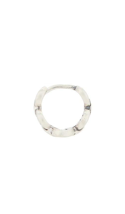  Serge De Nimes Ohrring Wanted In Metallic Silver. 