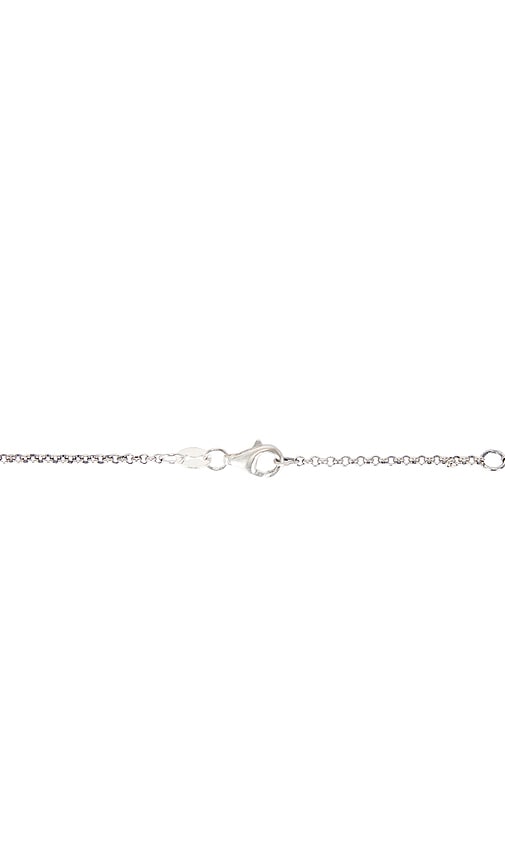 Serge De Nimes Halskette Courage In Metallic Silver. 