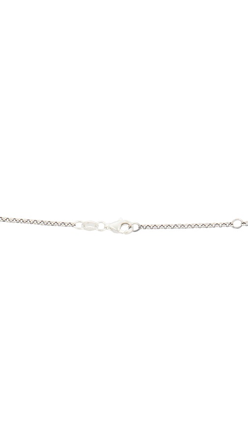  Serge De Nimes Halskette Guadelupe In Metallic Silver. 
