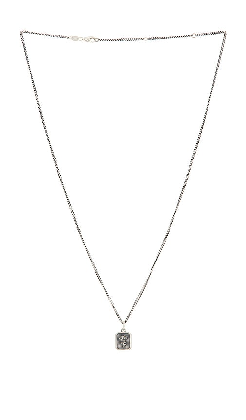 Serge De Nimes Chrysanth Necklace In Silver