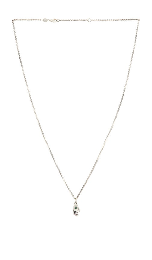 Serge De Nimes Oracle Necklace In Silver