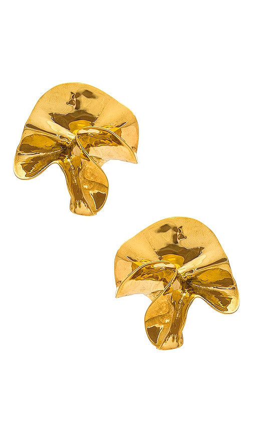 Sterling King Ohrringe Delphinium In Metallic Gold