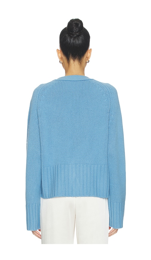  Soft Goat V-cardigan In Blue. Größe Xl. Also In S, M, L. 