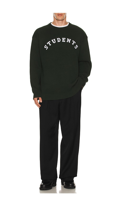  Students Golf Strick In Dark Green. Größe S. Also In M, L, Xl/1x. 