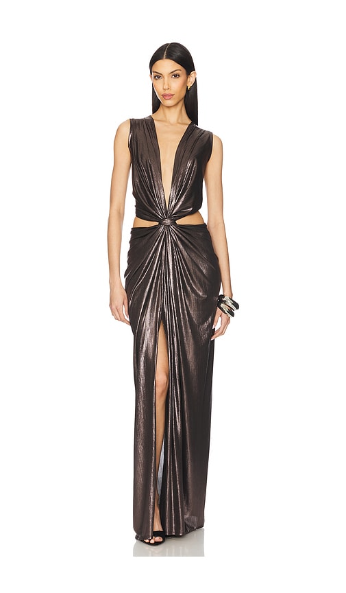 Floor Length Knot Dress in . Size L. Also in M, S, XS - Sid Neigum - Modalova