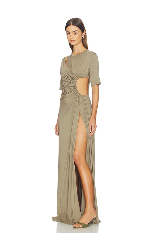  Sid Neigum Kleid In Olive. Größe Xs. Also In S, M. 