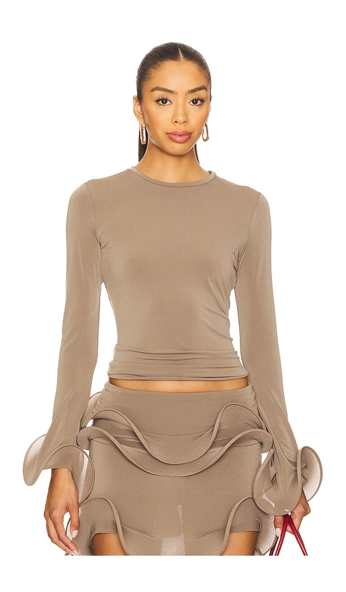 Sid Neigum Wave Tube Top In Gray