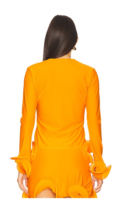  Sid Neigum Oberteil Wave In Orange. Größe Xs. Also In S, M, L. 