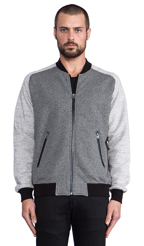 Knit Bomber Jacket