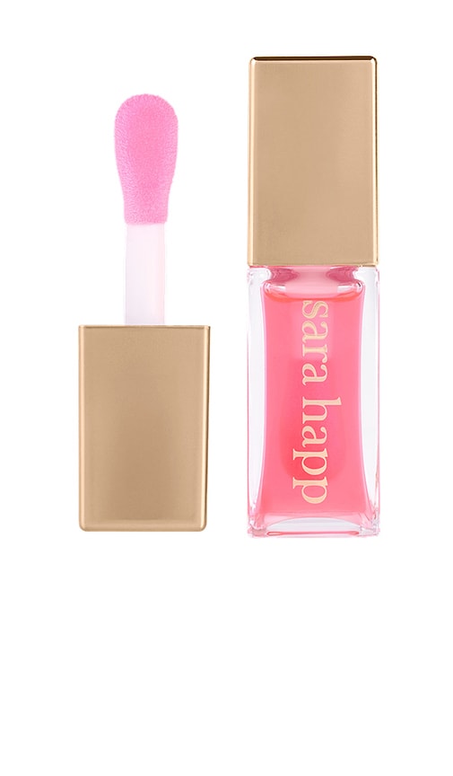 sara happ Cushion Kiss Lip Oil in Candy.