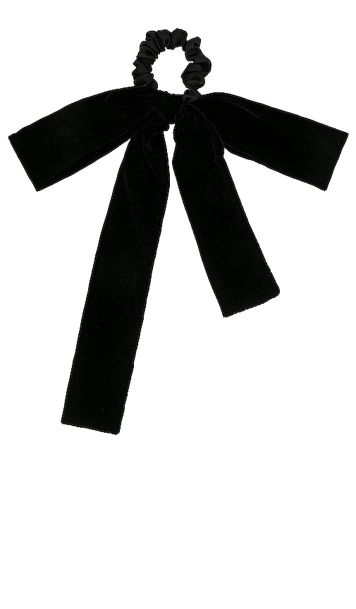 Black Velvet Hair Bow Barrette, Black Hair Bow, Velvet Hair Bow