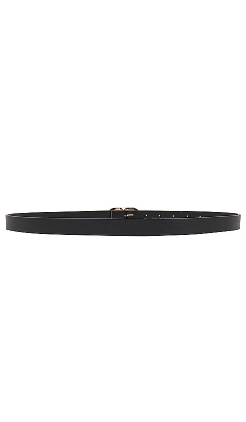 Shop Shashi Brigitte Leather Belt In Black