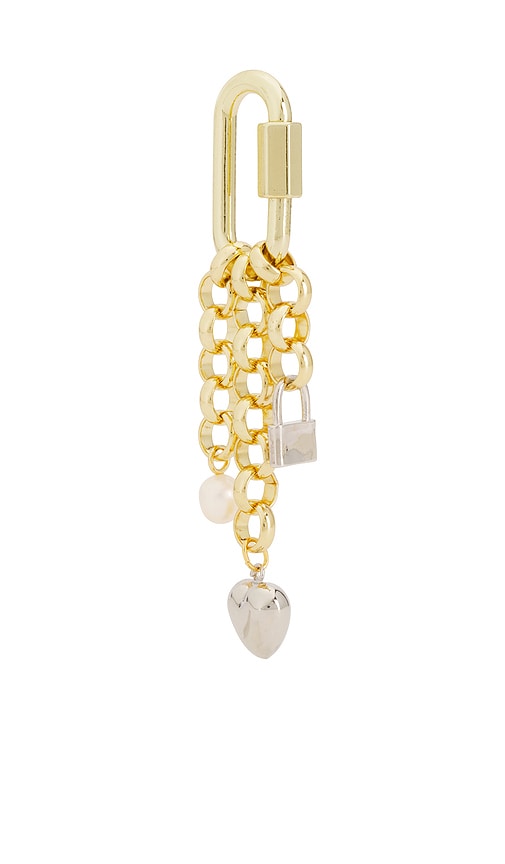 SHASHI Bag Charm in Gold