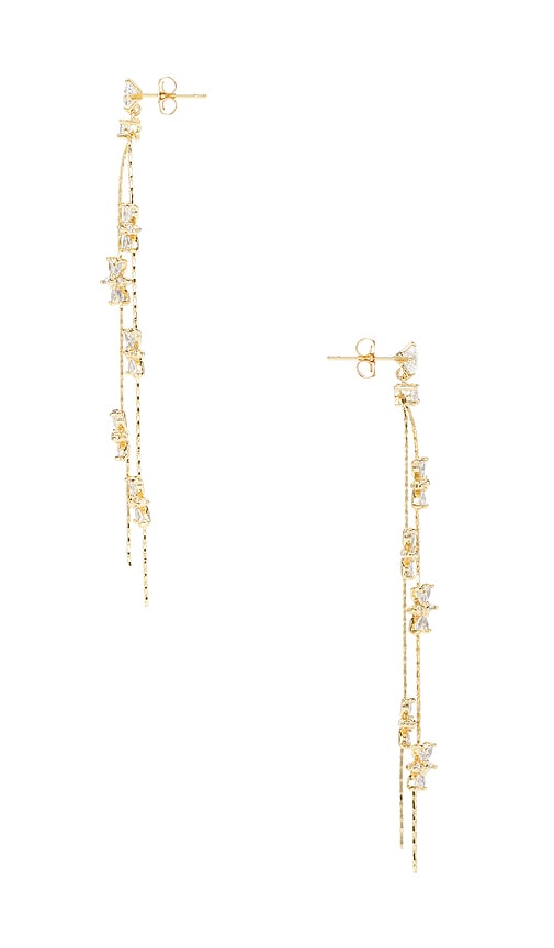 Shop Shashi Whisper Earring In 金色