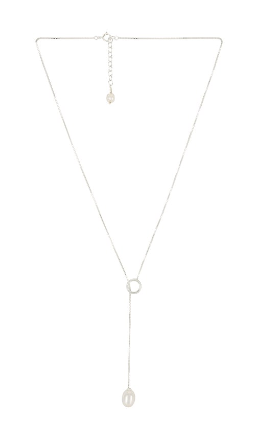 SHASHI Enzo Necklace in Silver