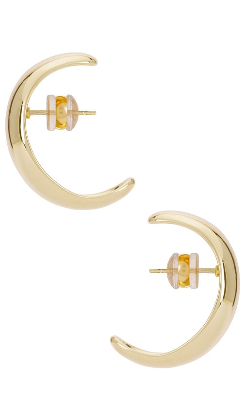 Shashi Ohrklemme Kasumi In Metallic Gold