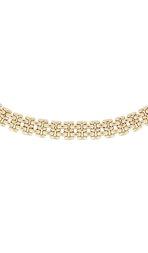 Shashi Linked Chain Necklace In 金色