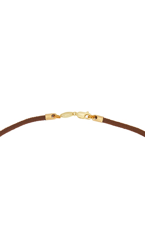  Shashi Halskette Mit Anhänger Lasso In Brown. 