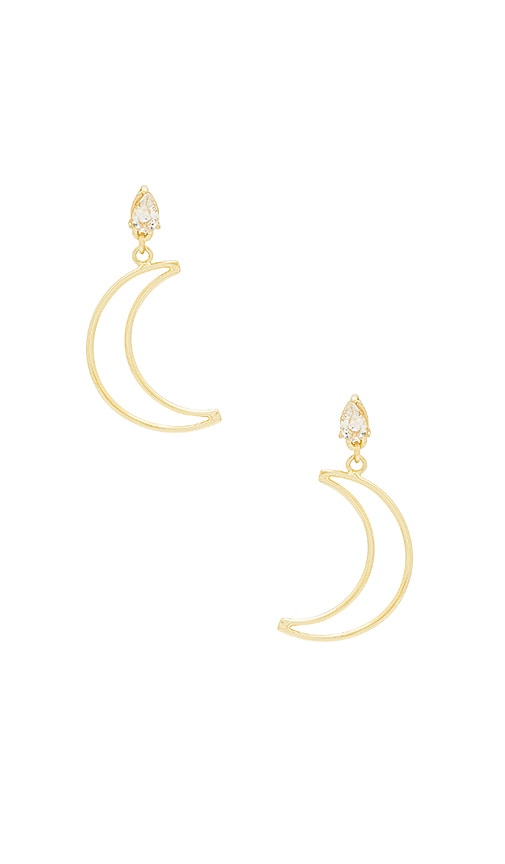Crescent Drop Earrings