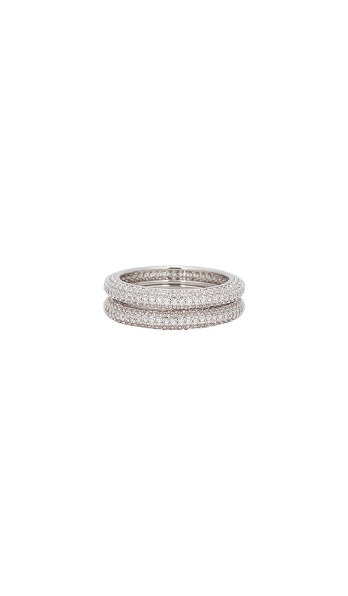 LOT DE BAGUES MICRO PAVE in . Size 6, 7, 8 - SHASHI - Modalova