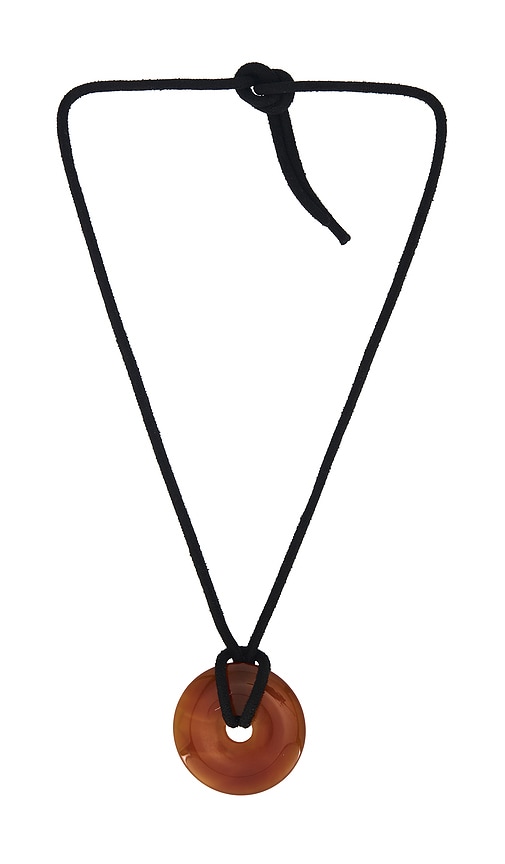 Jade Necklace Carnelian in Red.
