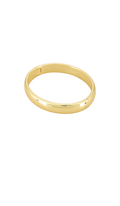 Shashi Dominique Bangle Bracelet In Gold