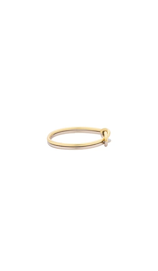 Shashi Knot Ring In Gold