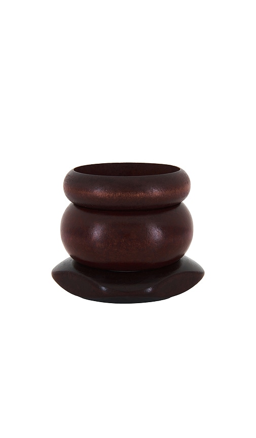 Shashi Jacques Bangle Cuff In Brown