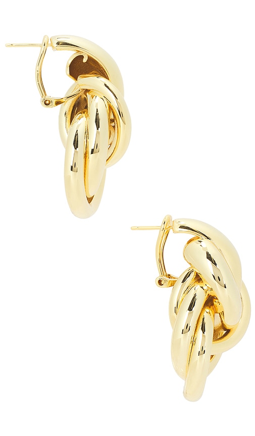  Shashi Ohrring Genevieve In Metallic Gold. 