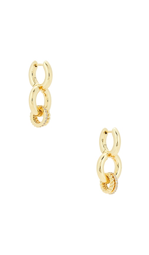 Shashi Hunter Huggie Earring In Gold