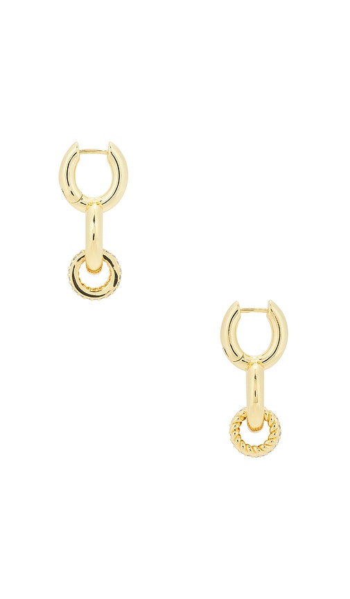 Shashi Hunter Huggie Earring In Gold
