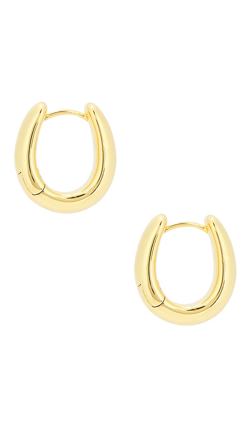 Shashi Maxine Large Hoop In Gold