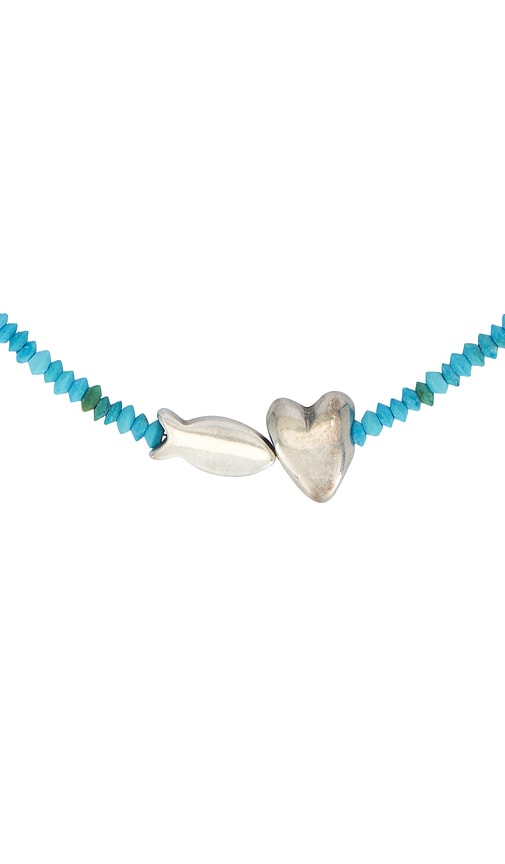 Shashi Ercole Necklace In Blue