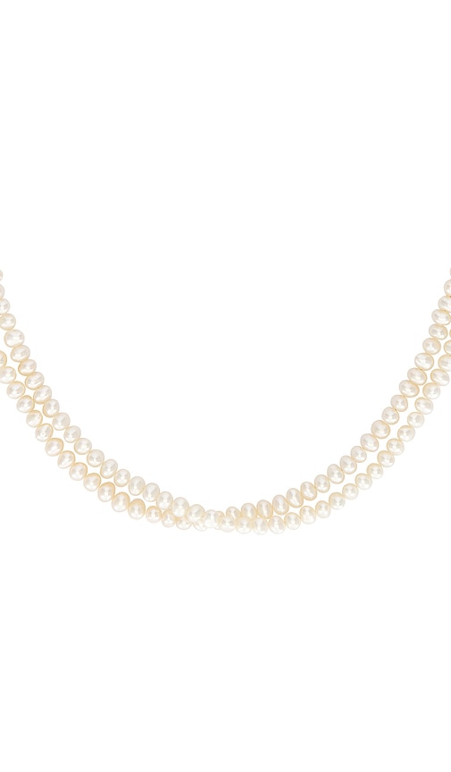 Shashi Pearl Wrap Necklace In Neutral