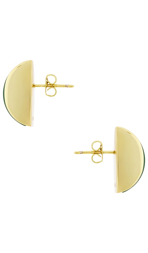 Shashi Cecillia Stud In Gold