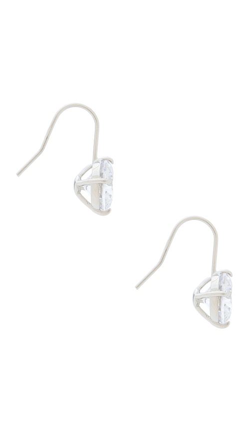 Shashi Caroline Drop Earring In Metallic