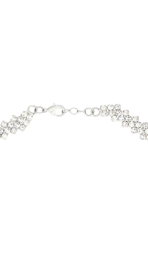  Shashi Halskette Aspeen In Metallic Silver. 