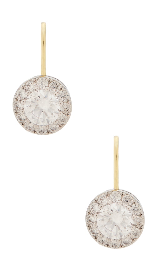  Shashi Ohrring Georgian In Metallic Gold,metallic Silver. 