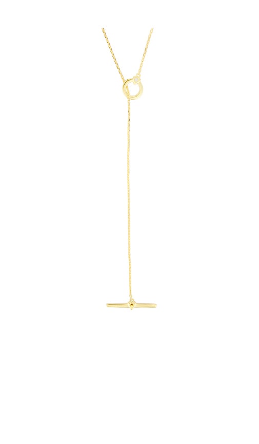  Shashi Porter Necklace In Metallic Gold. 