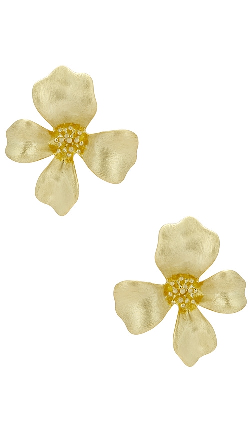 Shashi Fiorina Earring In Gold